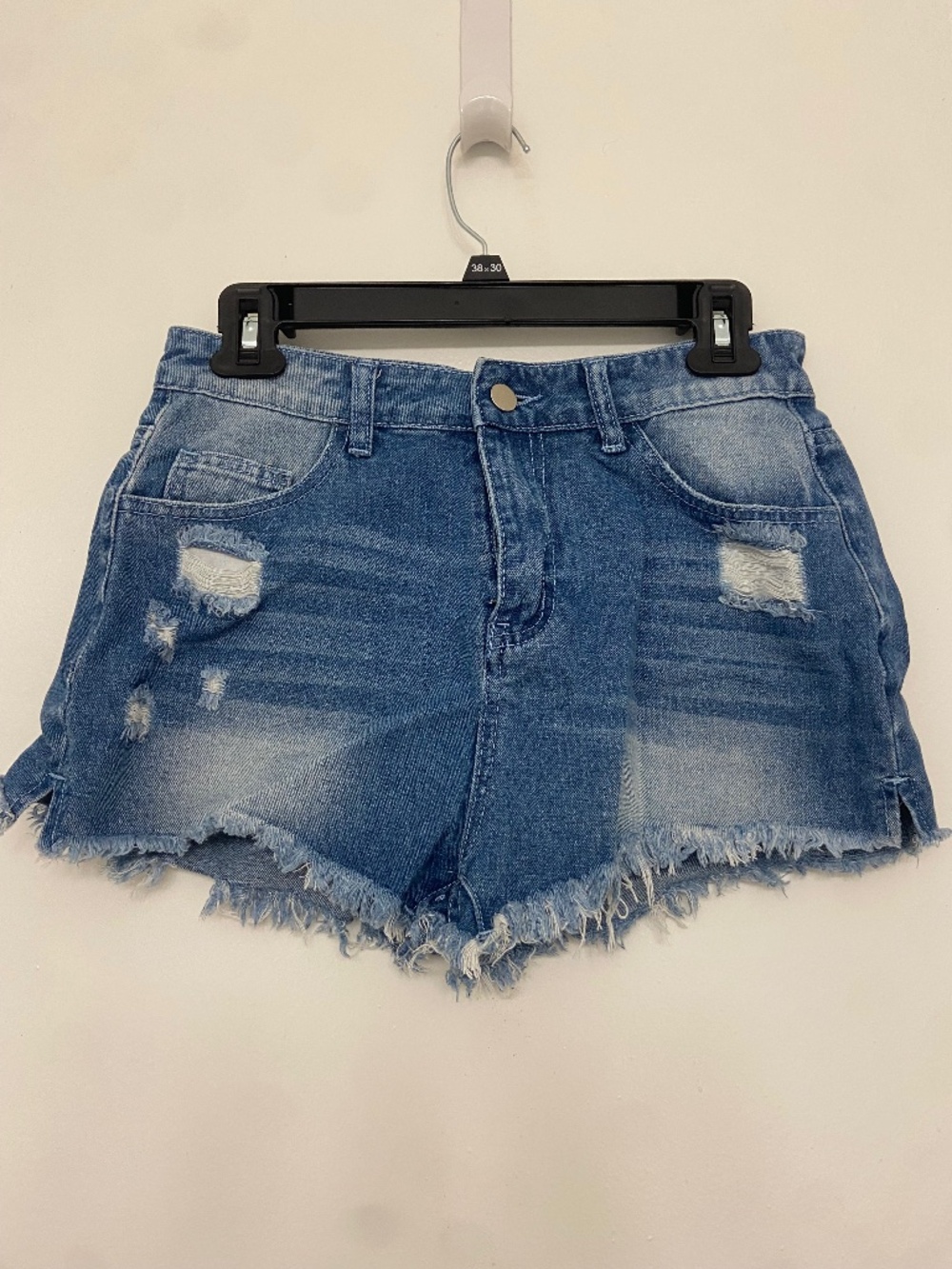 SHEIN Distressed Denim Shorts